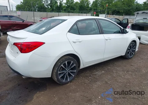 2018 Toyota Corolla Se from USA, damaged, VIN 2T1BURHE4JC057438